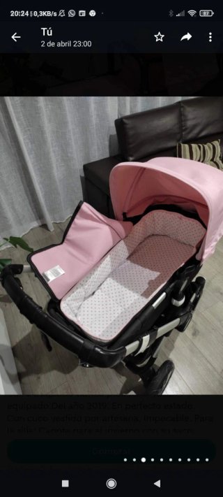 Bugaboo Camaleón 3 Rosa