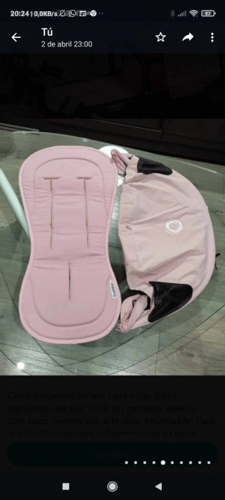 Bugaboo Camaleón 3 Rosa