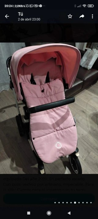 Bugaboo Camaleón 3 Rosa