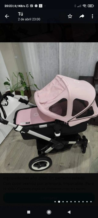 Bugaboo Camaleón 3 Rosa