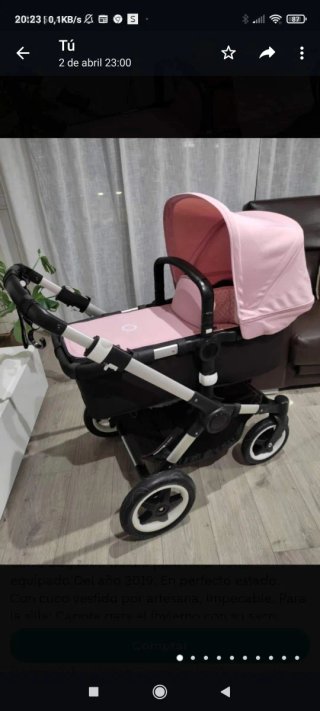 Bugaboo Camaleón 3 Rosa