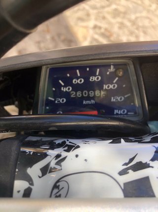 Yamaha DT125RE Enduro Negra/Roja