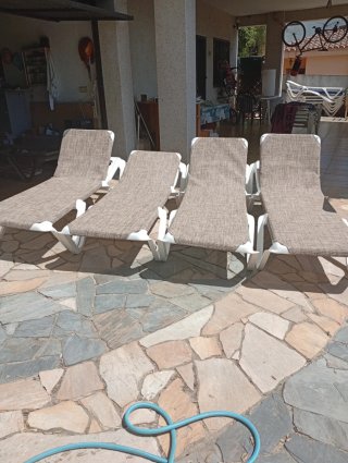 Tumbonas  (6unidades) 470€