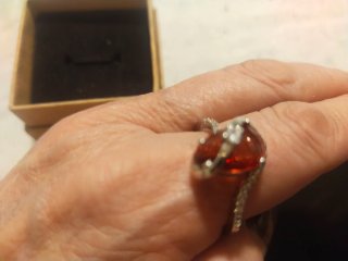 Anillo Plata Baño Oro