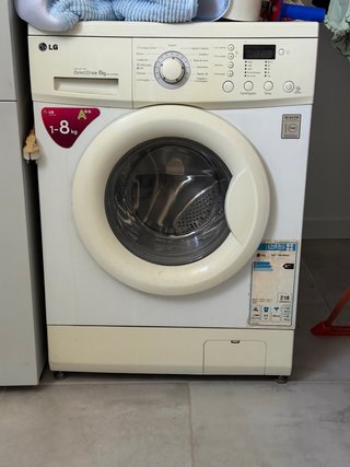 Lavadora LG DirectDrive 8kg WD-10810MDS