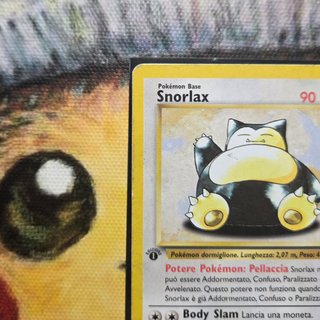 Pokémon Snorlax Prima Edizione