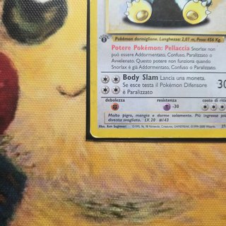 Pokémon Snorlax Prima Edizione
