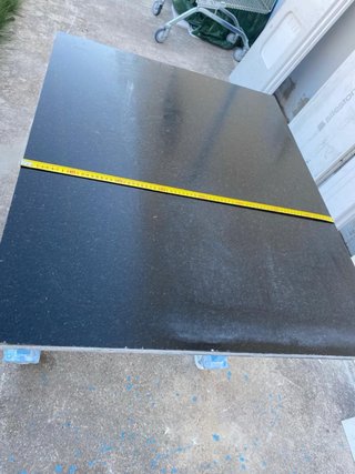 Encimera de granito negro 104x79