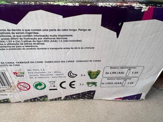Juego Mega Laser Teenage Mutant Ninja Turtles