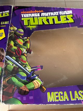 Juego Mega Laser Teenage Mutant Ninja Turtles