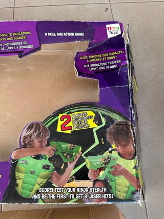 Juego Mega Laser Teenage Mutant Ninja Turtles