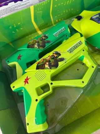 Juego Mega Laser Teenage Mutant Ninja Turtles