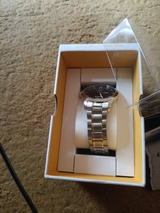 Reloj Calypso Azul y Plateado Nuevo