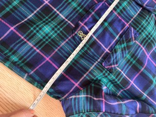 Victoria’s Secret Plaid Pajama Shirt Top NWT