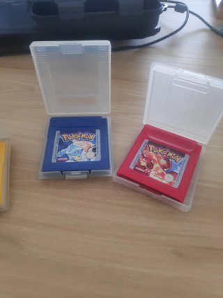 Juegos Pokémon Game Boy (Amarillo, Azul, Rojo)