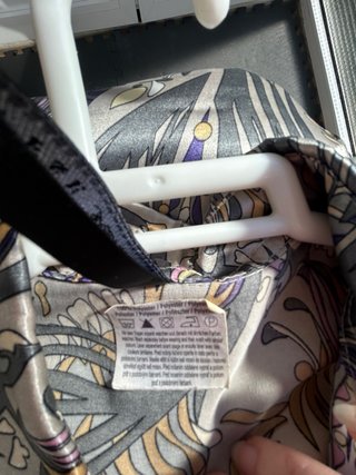 Blusa t S poliéster tacto seda estampada