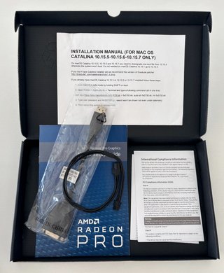 AMD Radeon Pro W5500 8GB Gráficos