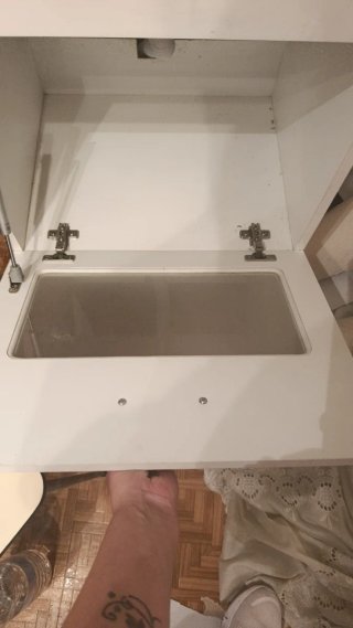 Lavabo de cerámica blanco Mueble de baño