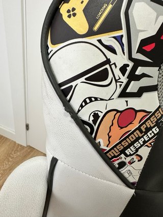 Silla gamer infantil con estampados