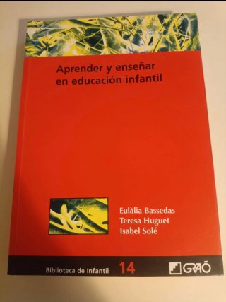 Aprender y enseñar en educación infantil