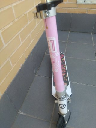 Patinete Oxelo niña rosa