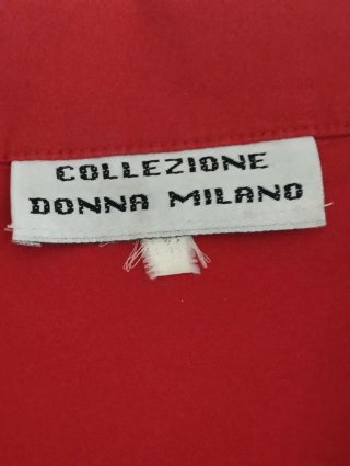 Camicetta donna rossa senza maniche