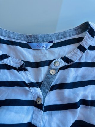 Camisa marinera Etam rayas talla L