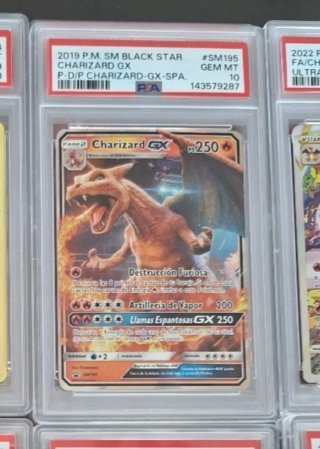 Charizard GX SM195 PSA 10 GEM MT