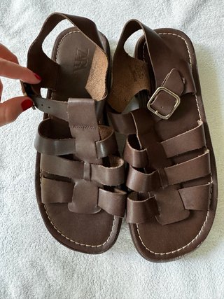 Sandalias Zara Marrones