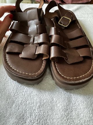 Sandalias Zara Marrones