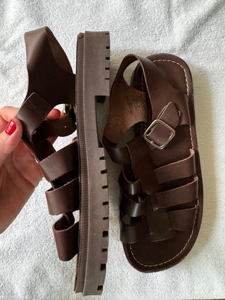 Sandalias Zara Marrones
