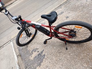 Bicicleta Eléctrica Ebike MOTORAD Roja