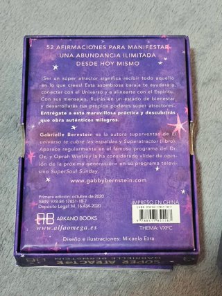 Oráculo Súper Atractor: Libro y Cartas