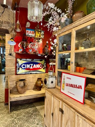 Cartel Metálico Gaseosa La Valleja Antiguo