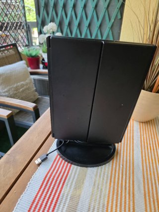 Espejo de tocador con luces LED