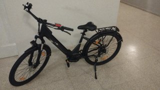 Bicicleta Eléctrica Negra