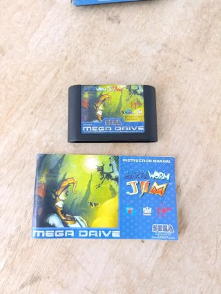 Earthworm Jim Sega Megadrive videojuego