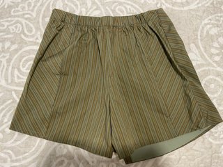 Falda pantalón Zara verde