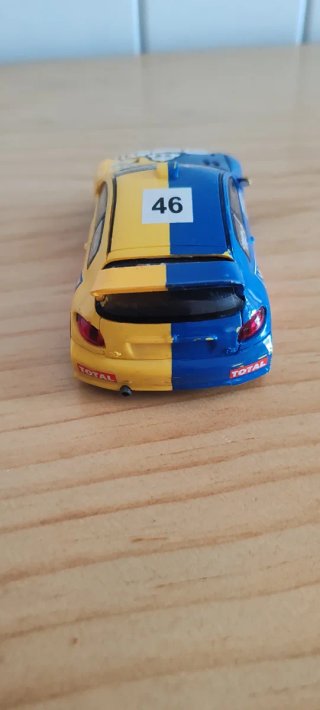 Scalextric Peugeot 206 WRC Rossi
