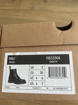 Botas Dr. Martens Punk Talla 38 Nuevas