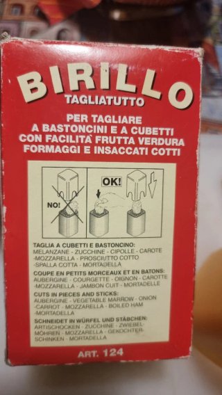 Birillo Tagliatutto Affetta Verdure