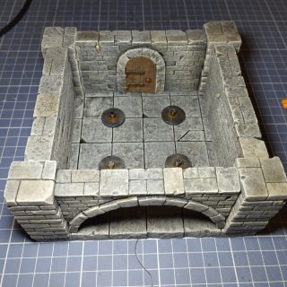 Marcadores de trampa de fuego para rol y mazmorras