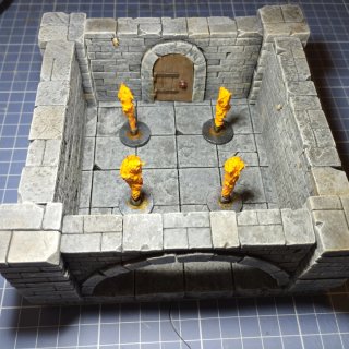 Marcadores de trampa de fuego para rol y mazmorras