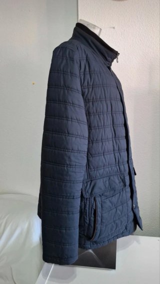 Abrigo acolchado azul hombre talla L/XL