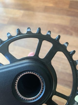 Pedaliera Cannondale MTB 175mm Plato 32T + catena 12v