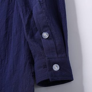 Camisa Medieval Azul Oscuro Talla M