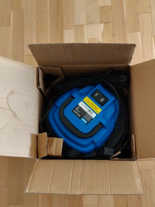 Aspiradora Draper 20515 Seco y Húmedo 1250W NUEVA
