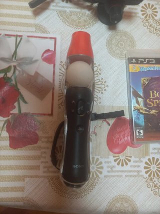 Ps3 Move Controller y Juego Book of Spells