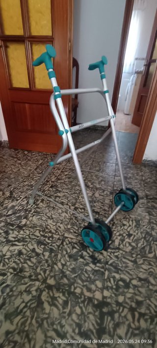Andador Porta Air Aluminio Ligero