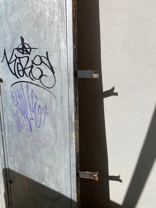 Puerta de obra o trastero